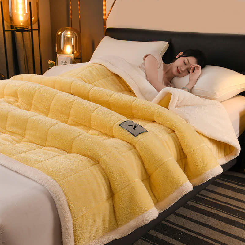 Doppelseitige Fleece-Überwurfdecke - image 9