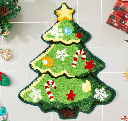 Weihnachtsbaum-Heimdekor-Anti-Rutsch-Teppich
