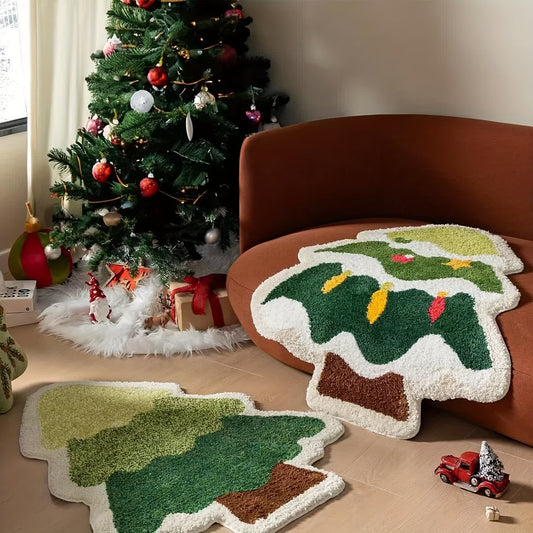 Weihnachtsbaum-Heimdekor-Anti-Rutsch-Teppich