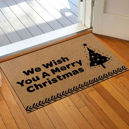 Rutschfester Teppich mit Weihnachtsmotiv für die Heimdekoration