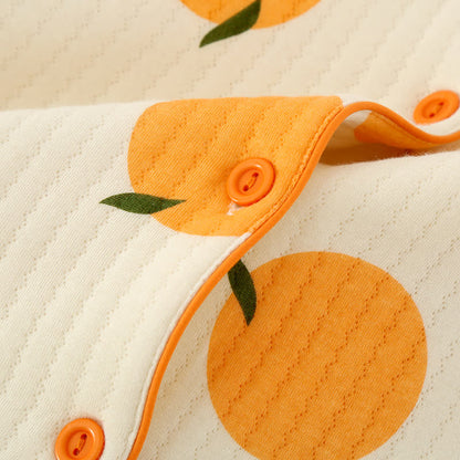 Air Cotton – Ländliches Loungewear-Set in Orange