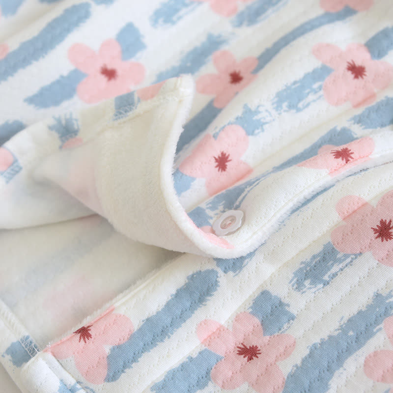 Refresh Flower Warm Air Baumwoll-Pyjama-Set