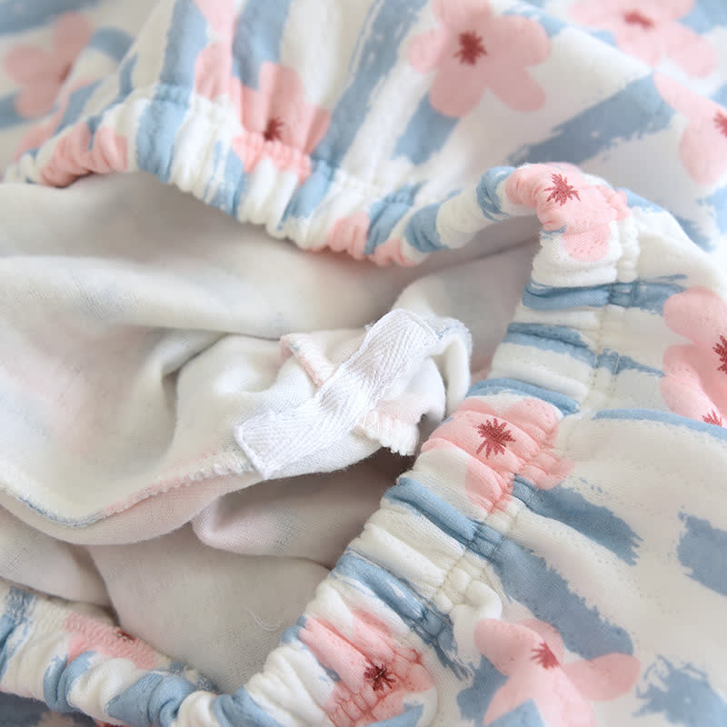 Refresh Flower Warm Air Baumwoll-Pyjama-Set