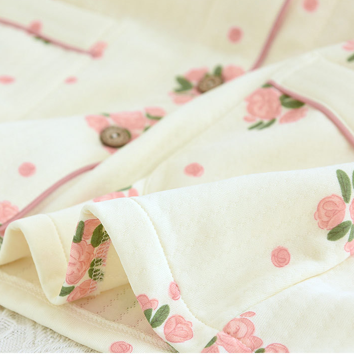 Dreilagiges Pastoral-Pyjama-Set aus Air Cotton
