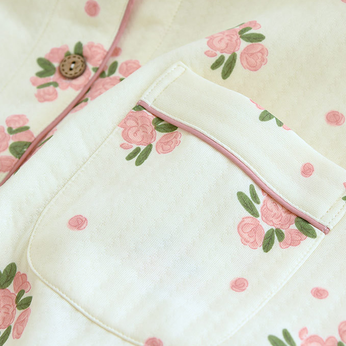 Dreilagiges Pastoral-Pyjama-Set aus Air Cotton