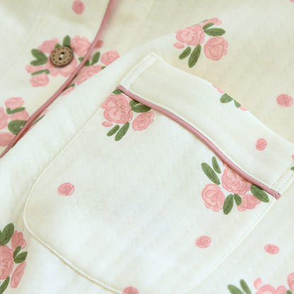 Dreilagiges Pastoral-Pyjama-Set aus Air Cotton