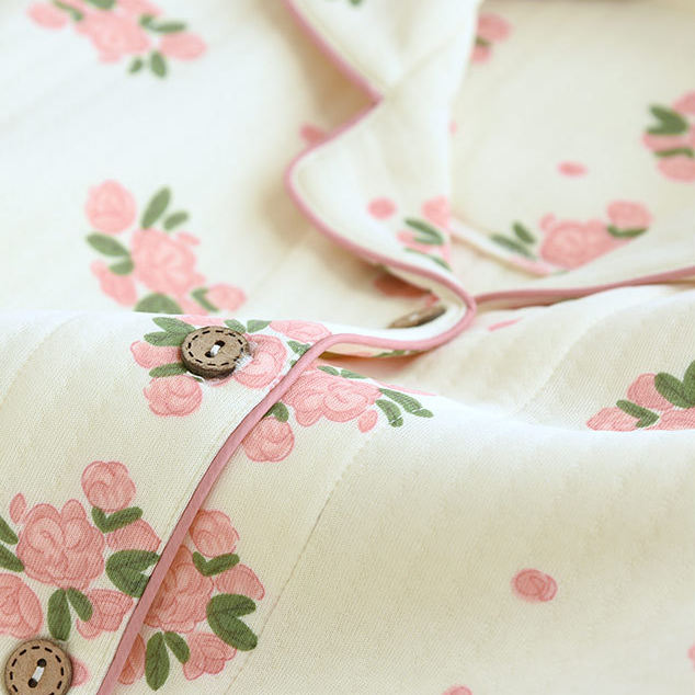 Dreilagiges Pastoral-Pyjama-Set aus Air Cotton