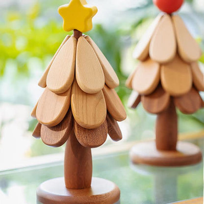 Faltbares Wärmedämm-Tischset mit Weihnachtsbaum