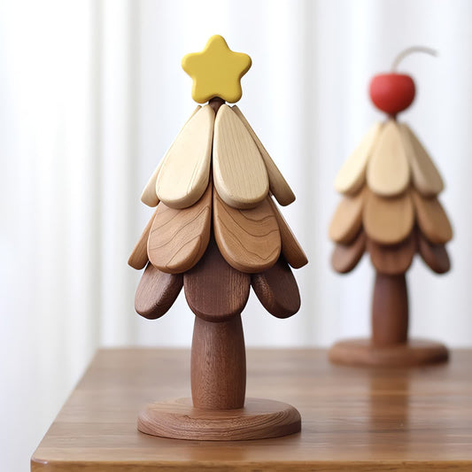 Faltbares Wärmedämm-Tischset mit Weihnachtsbaum