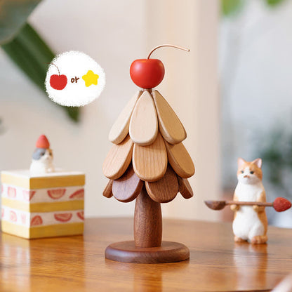 Faltbares Wärmedämm-Tischset mit Weihnachtsbaum