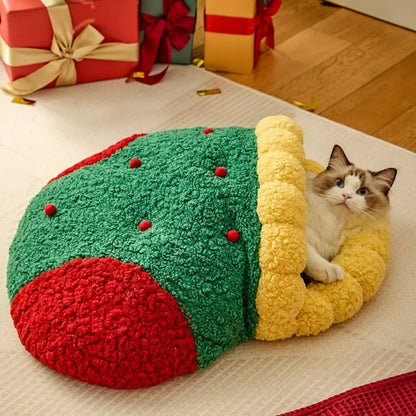 Weihnachtsstrümpfe Warmer Haustierschlafsack