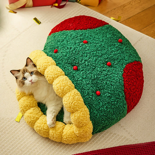 Weihnachtsstrümpfe Warmer Haustierschlafsack