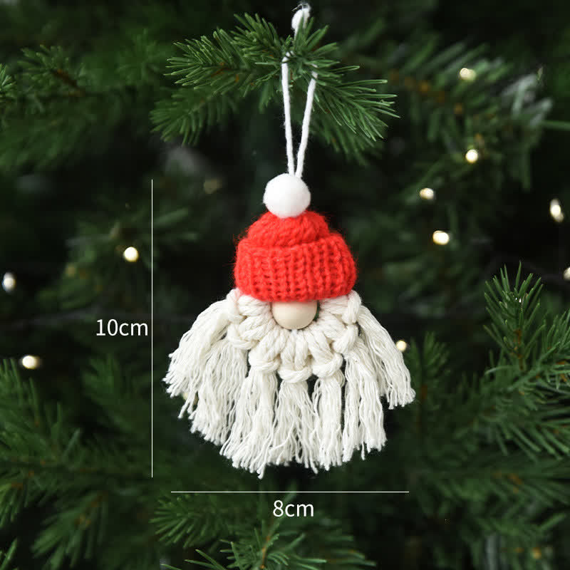 Handgewebtes Weihnachtsgeschenk, Heimdekoration, Ornament