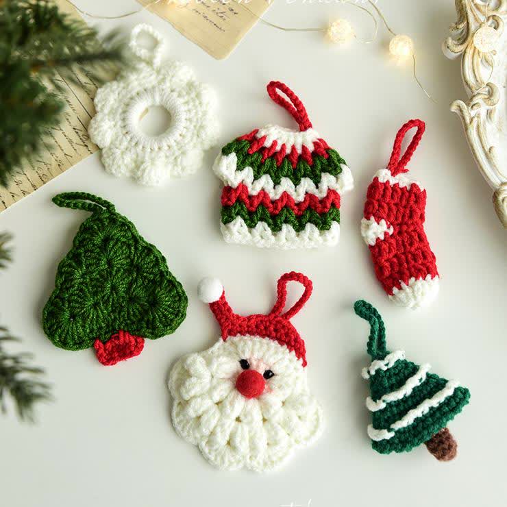 Handgewebtes Weihnachtsgeschenk, Heimdekoration, Ornament