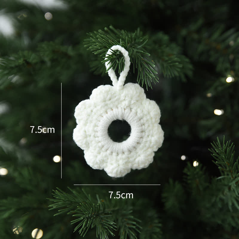 Handgewebtes Weihnachtsgeschenk, Heimdekoration, Ornament
