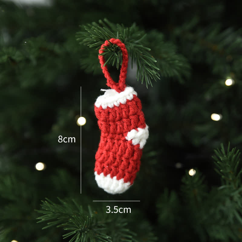 Handgewebtes Weihnachtsgeschenk, Heimdekoration, Ornament