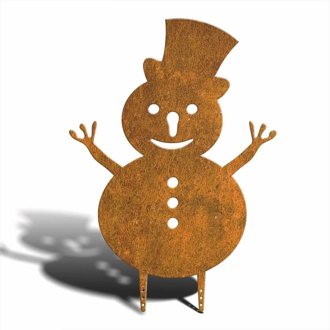 Rusty Home Decor Ornament mit Weihnachtsmotiv