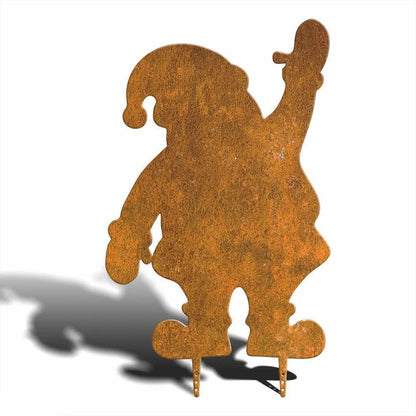 Rusty Home Decor Ornament mit Weihnachtsmotiv