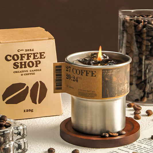 Kaffeeduftkerze Geschenk Home Decor
