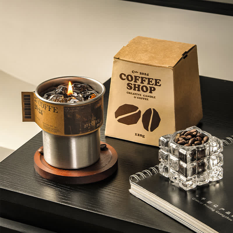 Kaffeeduftkerze Geschenk Home Decor