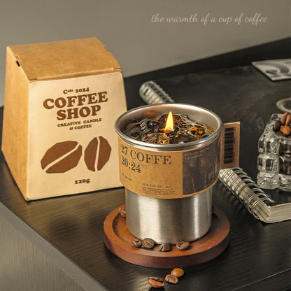 Kaffeeduftkerze Geschenk Home Decor