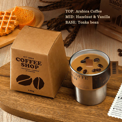Kaffeeduftkerze Geschenk Home Decor