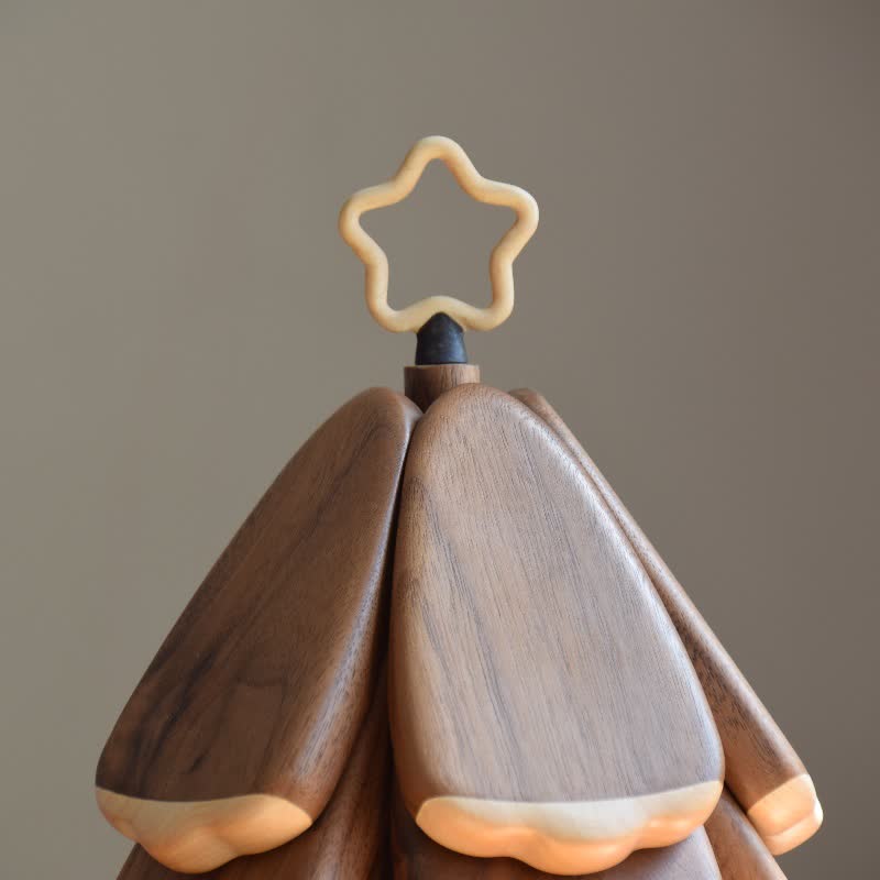 Klappbare Untersetzer-Tischmatte mit Weihnachtsbaummotiv