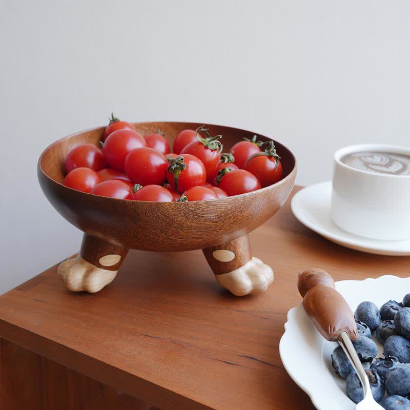Dreibeiniges kreatives Obst-Snacktablett