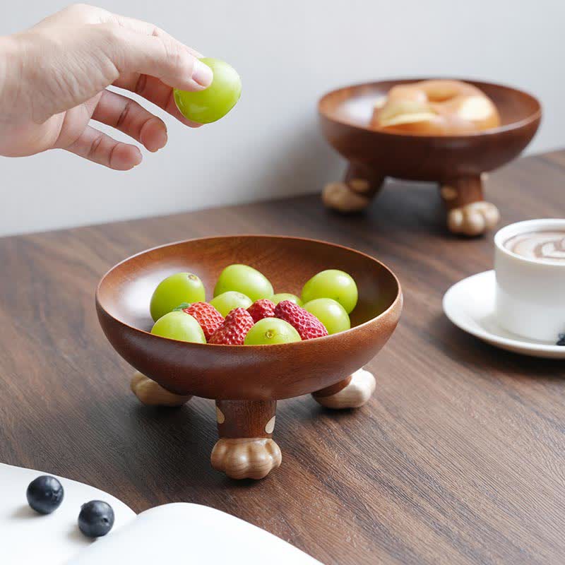 Dreibeiniges kreatives Obst-Snacktablett