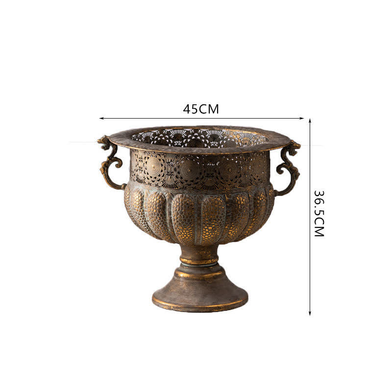 Wohnkultur Eisen Getrocknete Blumenvase Ornament