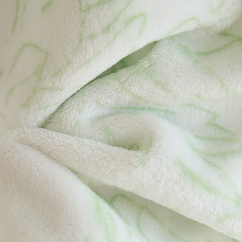 Rural Lotus – Warmes Flanell-Pyjama-Set