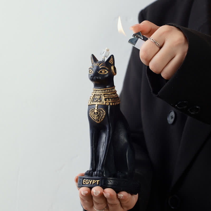 Duftkerze „Ägyptische Katze“ für Zuhause