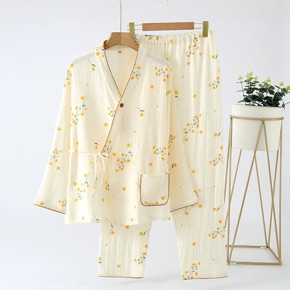 Refresh – Kimono-Pyjama-Set mit Blumenmuster
