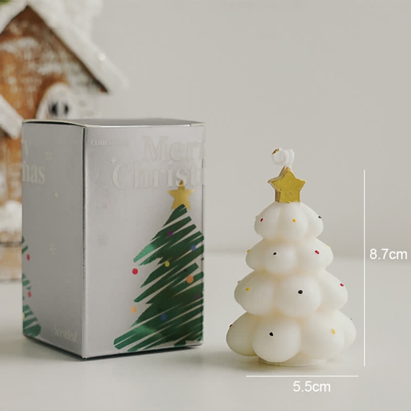 Weihnachtsbaum-Heimdekor-Duftkerze
