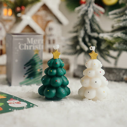 Weihnachtsbaum-Heimdekor-Duftkerze
