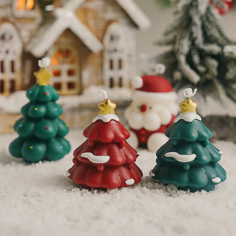 Weihnachtsbaum-Heimdekor-Duftkerze