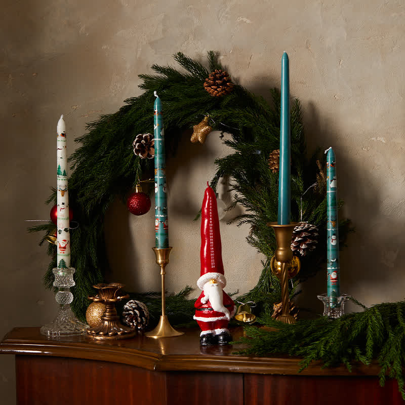 Festliche Weihnachts-Duftkerze (2 Stück)