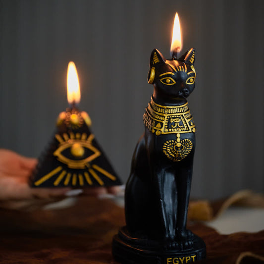 Duftkerze „Ägyptische Katze“ für Zuhause