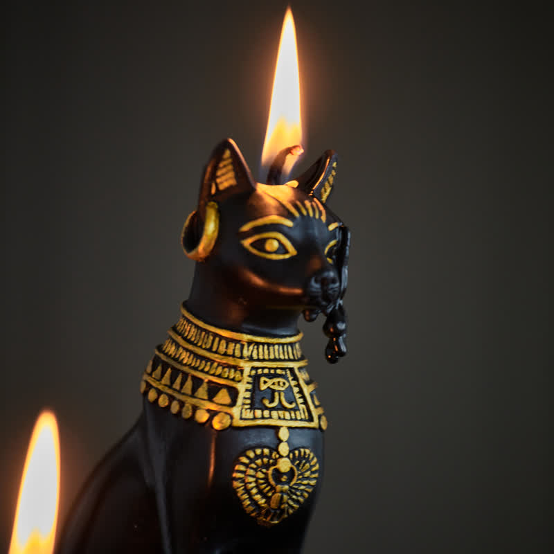 Duftkerze „Ägyptische Katze“ für Zuhause