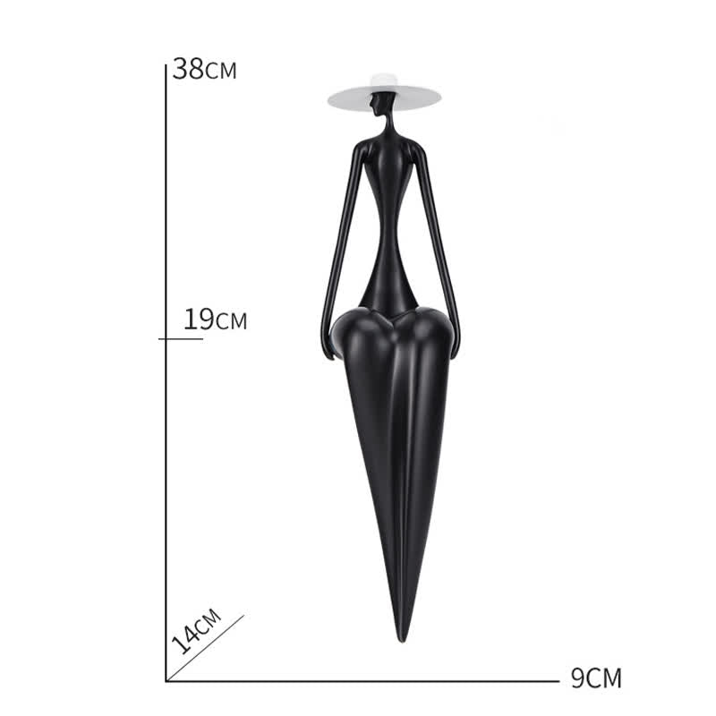 Künstlerische Figur Skulptur Wohnzimmer Ornament