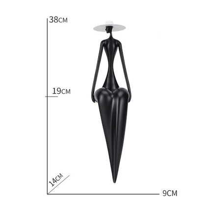 Künstlerische Figur Skulptur Wohnzimmer Ornament