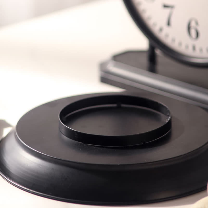Kreative Uhr aus Eisen, Obsttablett-Dekoration