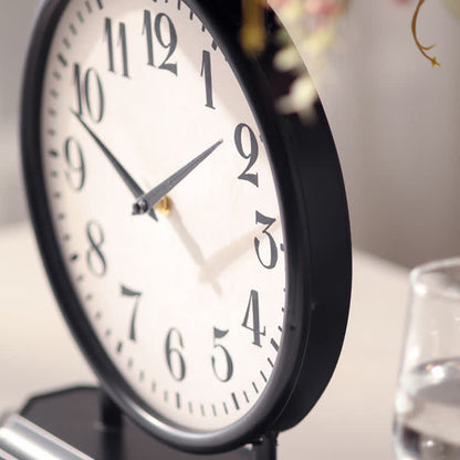 Kreative Uhr aus Eisen, Obsttablett-Dekoration