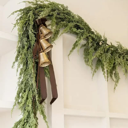 Norfolk-Kieferngirlande, Weihnachtsdekoration für Zuhause