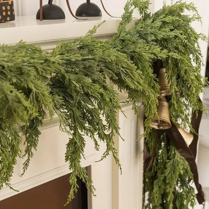 Norfolk-Kieferngirlande, Weihnachtsdekoration für Zuhause