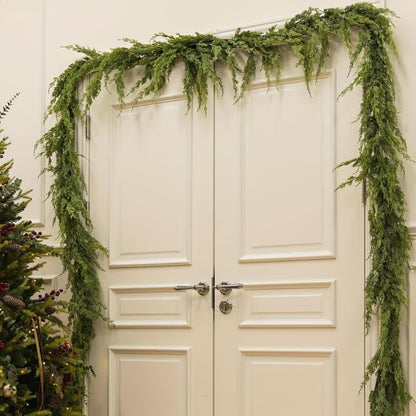 Norfolk-Kieferngirlande, Weihnachtsdekoration für Zuhause