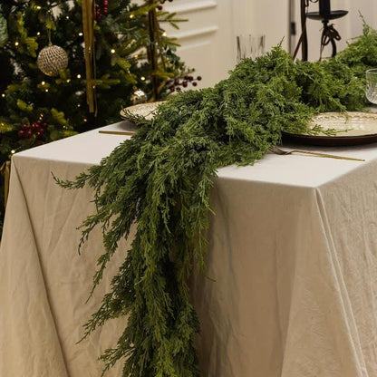 Norfolk-Kieferngirlande, Weihnachtsdekoration für Zuhause