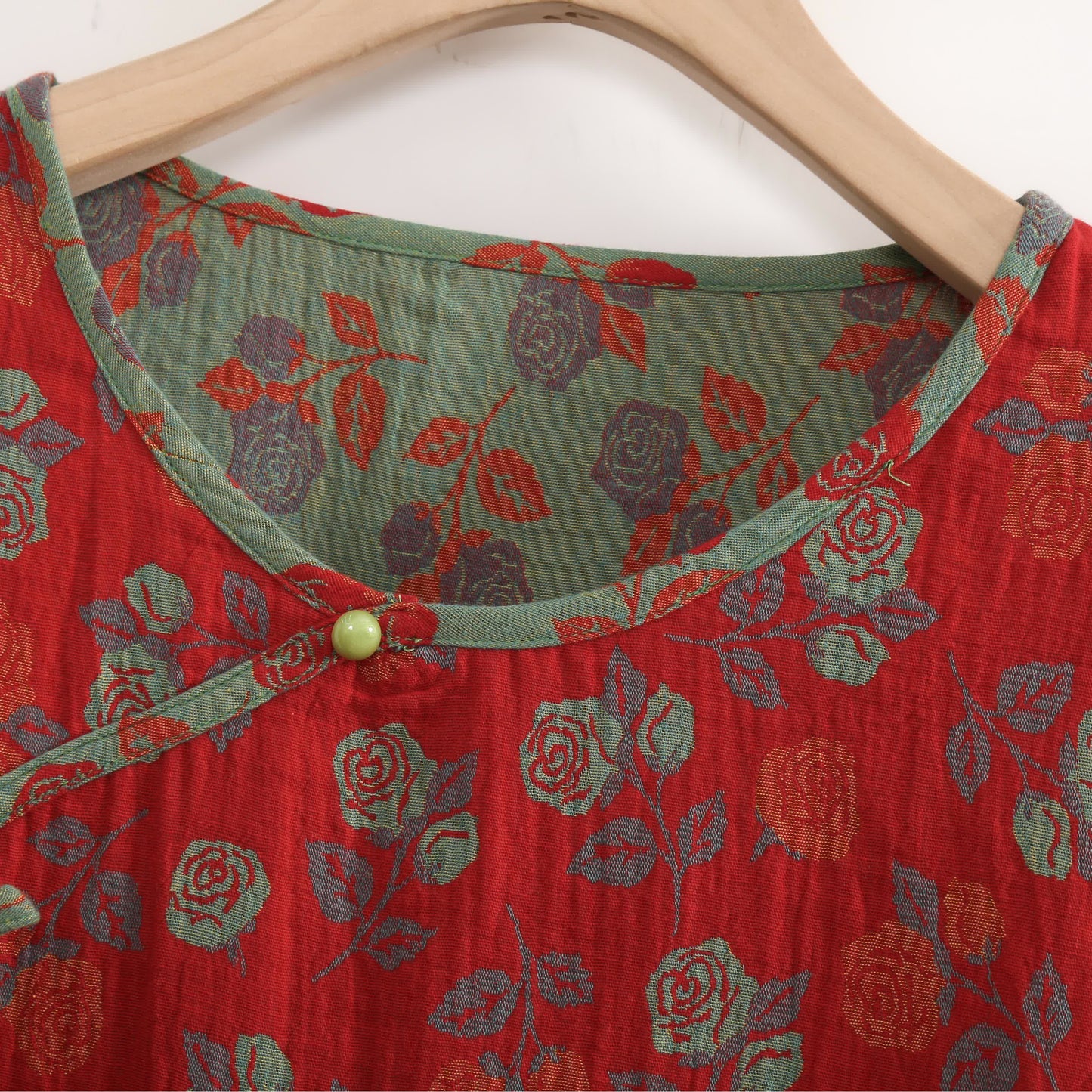 Weiches Pyjama-Set aus Baumwolle in Rosa in Übergröße