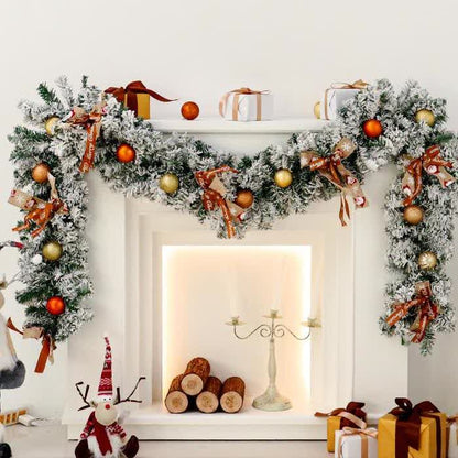 Weihnachtsgirlande Kranz Wohndekoration