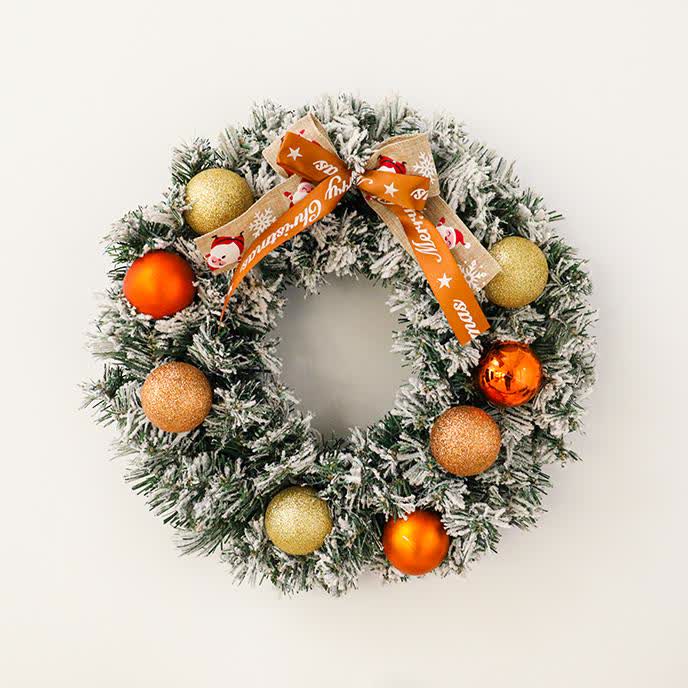 Weihnachtsgirlande Kranz Wohndekoration